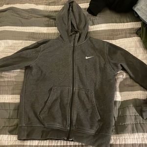 Grey Nike Hoodie, Size M